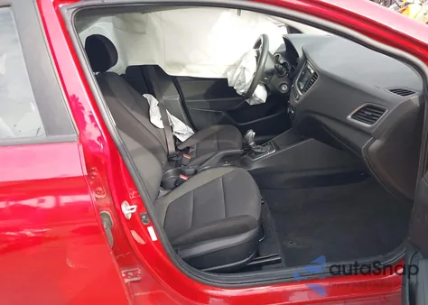 2021 Hyundai Accent Se из США, поврежденный, VIN 3KPC24A65ME128894